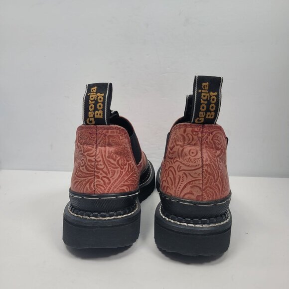 Georgia Boot Women's Romeo Pink Boots GBOT072WW US Size 6M - Picture 4 of 9